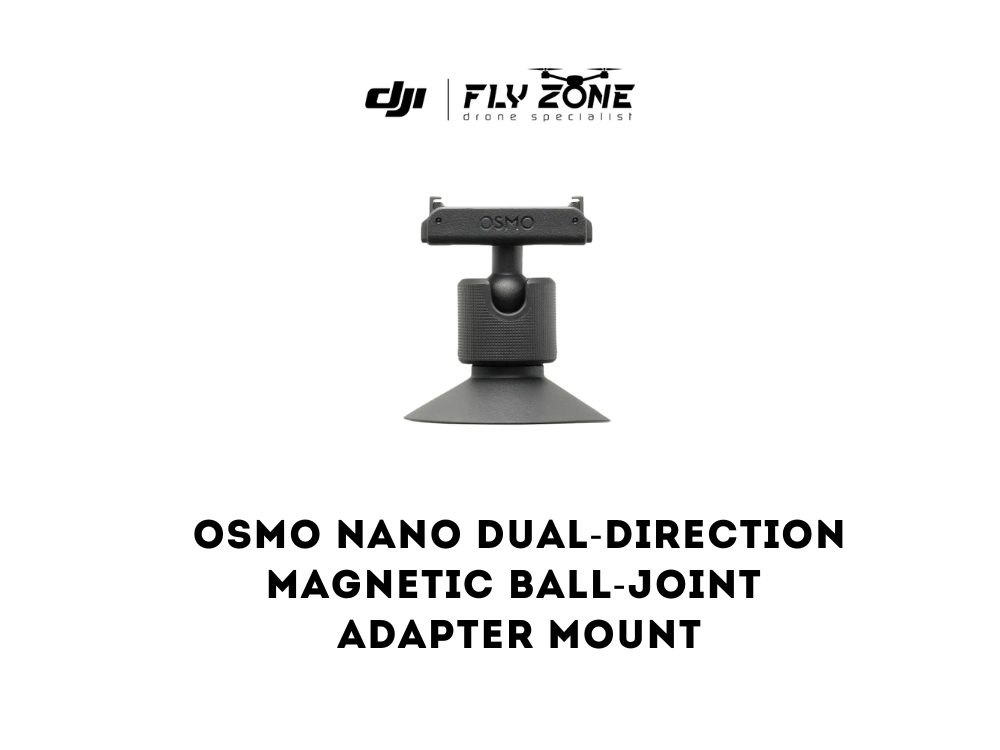 Osmo Nano Dual-Direction Magnetic Ball-Joint Adapter Mount