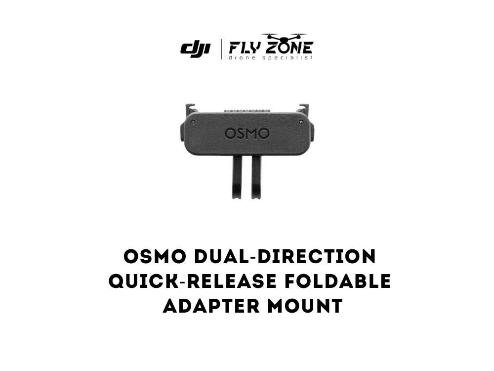 Osmo Dual-Direction Quick-Release Foldable Adapter Mount