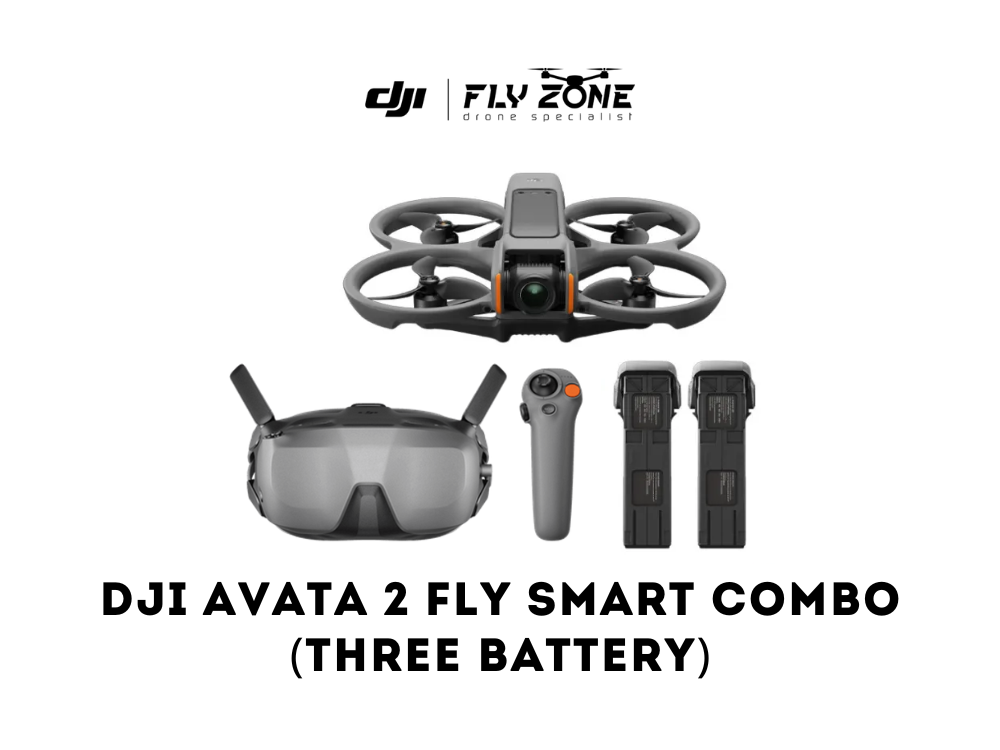DJI Avata 2 Fly Smart Combo (Three Battery)