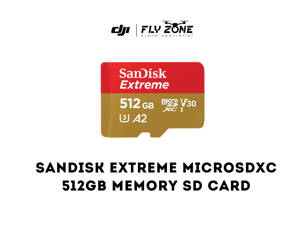 SanDisk Extreme microSDXC 512GB Memory SD Card